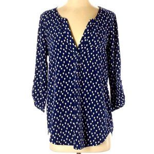 Pixley tulip floral print 3/4 sleeve blouse top